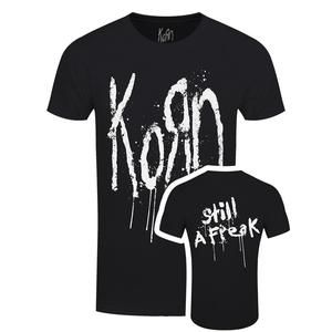 Korn Still A Freak Mens Black Tshirt 2 Sided